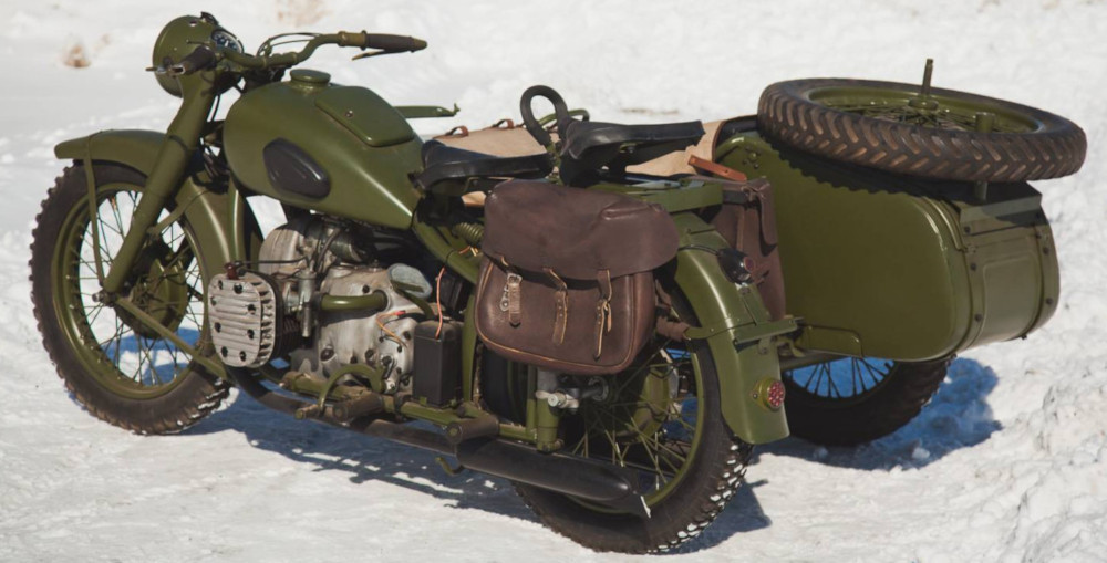 M-72 Soviet Motorcycle 