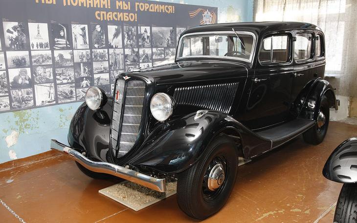 GAZ-M1 - an authentic copy from the museum in Chernogolovka
